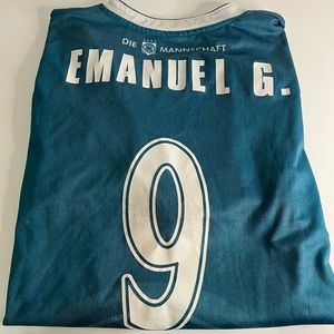 German Alemania Soccer Emanuel G. Jersey
